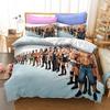 Gladiatori del Wrestling Set Biancheria da Letto Federe Copripiumino Stampati 3D Singolo Matrimoniale King Per Bambini Adulti Camera da Letto