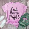 Stylish And Comfortable Women Summer Fashion Christian T-shirt Casual Plus Size