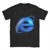 Casual T-Shirt Summer Internet Explorer Trendy Cool T Shirts  100 Cotton Tshirt for Men Y2K Classic Design Short Sleeve Clothing