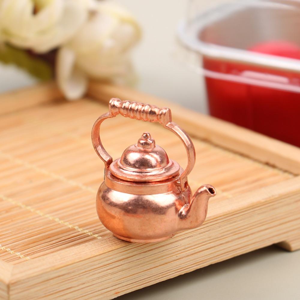 Cookware Doll Kitchen Set 1:12 Scale Mini Kitchen Cooking Kit Mini Play House