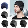 Bonnet de cyclisme unisexe avec masque facial, doublure de casque chaude et respirante pour le vélo, le ski et l'équitation par temps froid en hiver