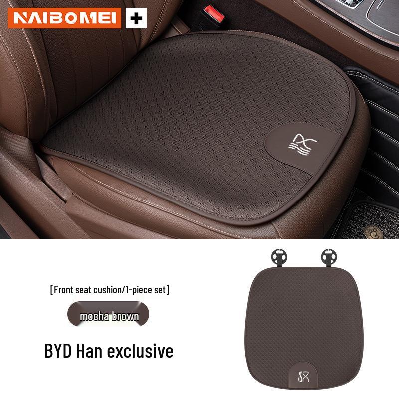 BYD Han EV Car Seat Cushion - Universal, Breathable, Four Seasons Pad with Back Support