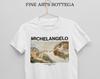 Michelangelo - The Creation of Adam Unisex T-Shirt and Kids Tshirt | Classical Art | Old Painting | Vintage | Famous Painting | Renaissance Aesthetic
