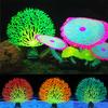Soft Silicone Simulated Coral Decoration Fluorescent Coral Fish Tank Aquarium Decorative Ornaments Landscaping Decoration