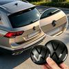 For VW Not Affect ACC Car Front Grill Rear Trunk Emblem Lid Sticker For VW GTI Polo Golf MK6 Passat B6 B7 Tiguan CC T-ROC Arteon Jetta