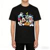 Bestselling Fashionable and Cool Mickey Mouse Story Pattern Tshirt Clothing Loose Adult and Childrens Tshirt with Oneck