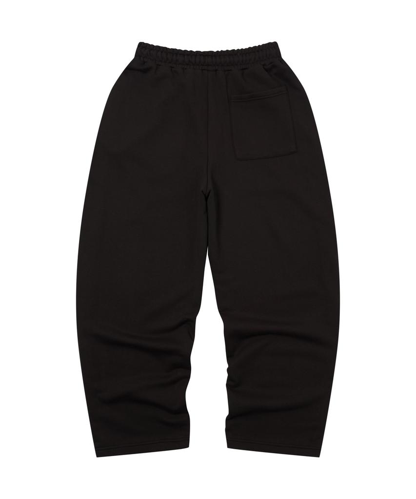AMOU Bone Horse Sweat Pants Black