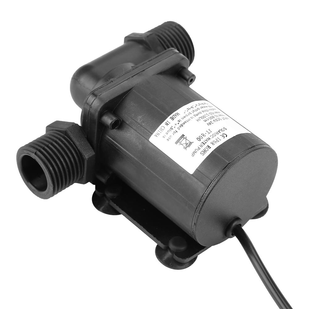Mini High Hydraulic Head DC Brushless Boost Water Pump 24V 40 Celsius 100 Celsius