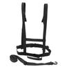 Kids Ski Safety Strap Nylon Plastic Adjustable Ski Training Belt for Cycling Fall Prevention Training Black