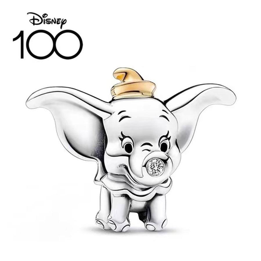 Best-selling 925 Silver Disney Series Pendant Charm Bead, Suitable for Original DlY Bracelet! Ladies' Birthday Fashion