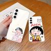 C-Chibi Süßes M-Maruko-chan-S Handyhülle Für Samsung Galaxy S25 S24 S23 S22 S21 FE Ultra Plus A32 A53 A13 A31 Weiche Hülle