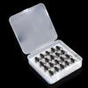 20Pcs 8/12/15MM Bionic Fly Fishing Lure with Sharp Hook Realistic Fly Artificial Bait Freshwater Saltwater Bass Trout Fishing Accessories