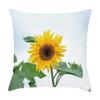Federa Cuscino Arredamento Casa Lusso Copricuscino Divano Soggiorno Copricuscino con Motivo Pittura ad Olio Girasole Foto
