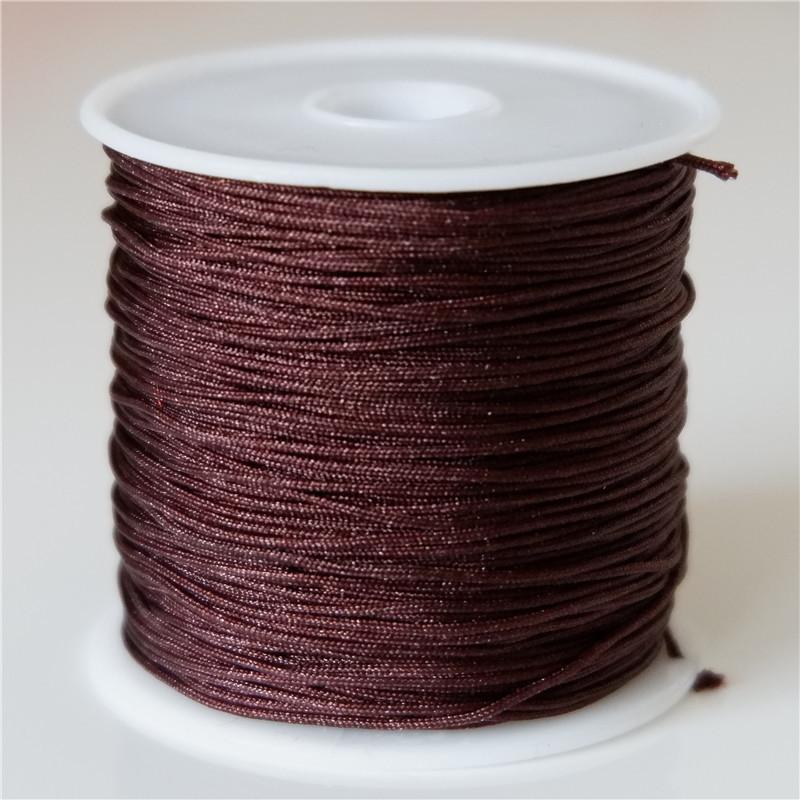 Taiwan Jade Line No. 72 Jade Necklace Rope Braided Thread Diy Handmade Chinese Knot Thread About 45 Meters