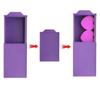 Magic Purple Magic Disappearing Box Trick Performance Magic Kits Magic Trick Props  for Kids Teens