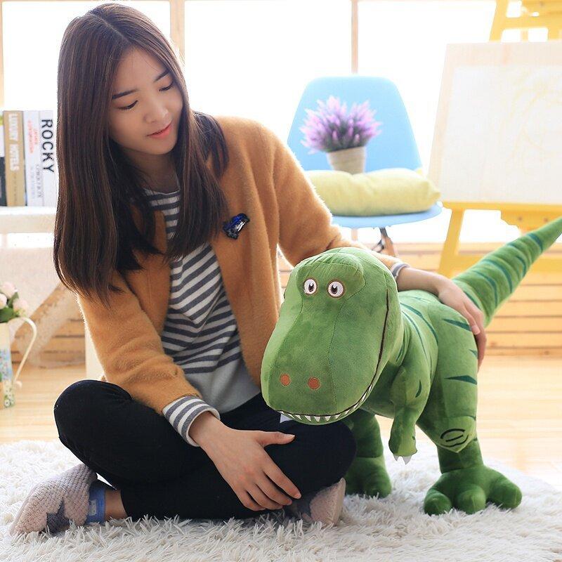 Realistic Dinosaur Plush Toy Tyrannosaurus Rex Stuffed Animal for Boys Gift