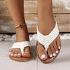 Fashion Women's Flip Flops Summer Shoes Flat Casual Hot Shoes Home Bedroom and Low Price Big Size 36-43 Slippers Women