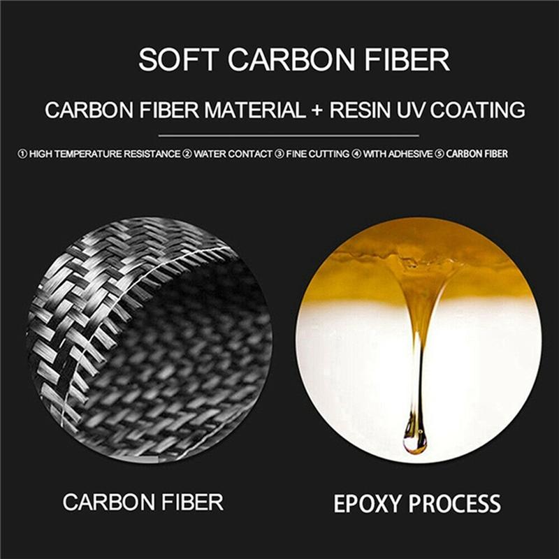 ABLZ-Carbon Fiber Trim Sticker Cover For BMW 8 Series G14 G15 G16 - Car Seat Adjusting Switch Panel Accessories