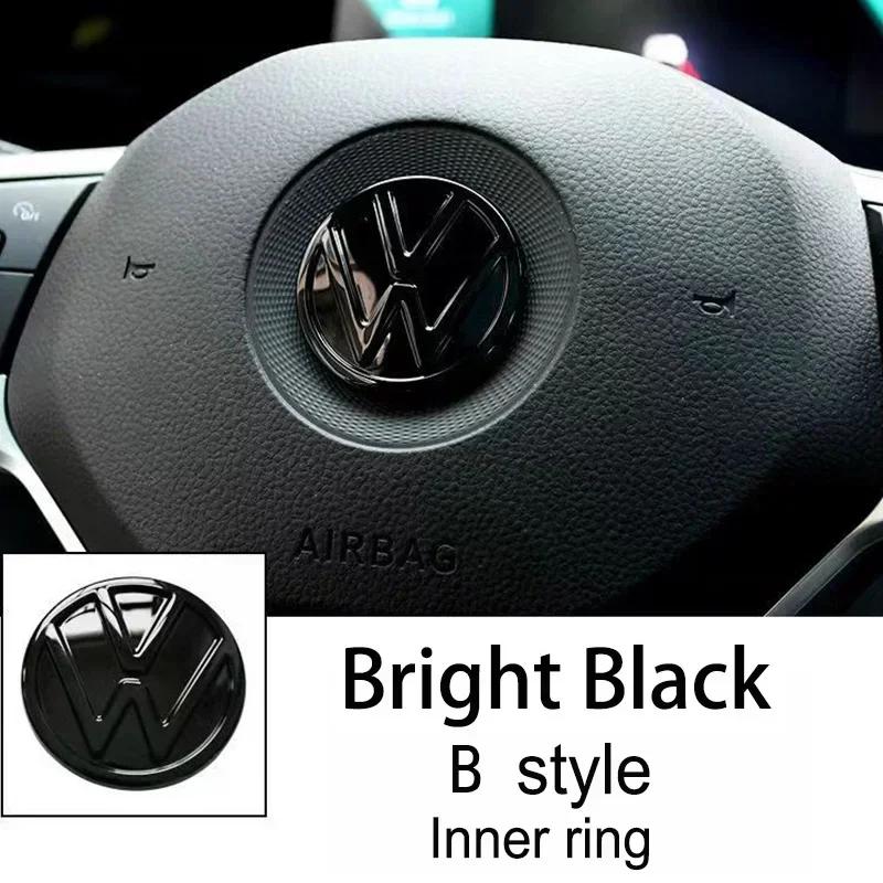Adesivo Emblema Volante Auto T28 Accessori Interni Per Volkswagen GTI Polo Golf Passat Scirocco Beetle Tiguan Magotan