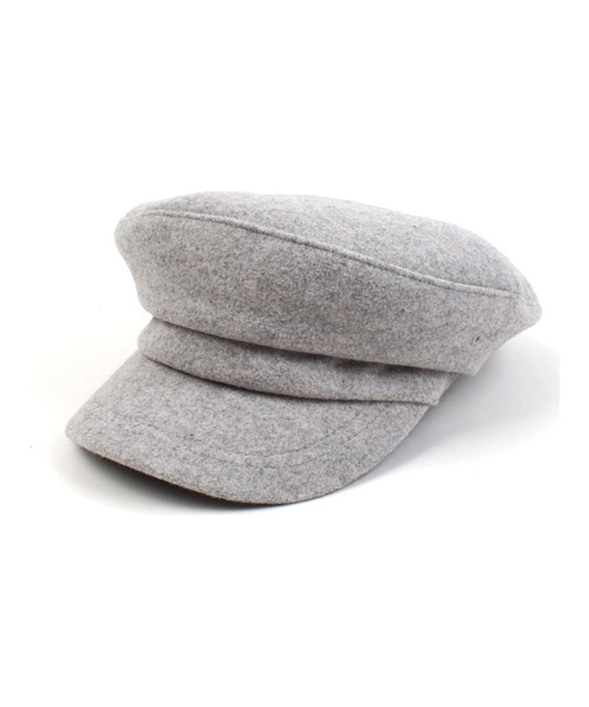 Mild Wool Light Gray Marine Cap