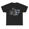 Honda Mens and Womens Tshirt CB750 Four Summer Motorcycle Tee Racing Shortsleeved Spring Cycling Offroad Retro Street Top