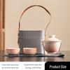 Changqi Portable Ceramic Tea Set