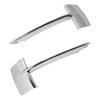 1 Pair Front Bumper Lower Grille Molding Chrome 51117325395 Fog Light Hole Cover Trim for X5 F15