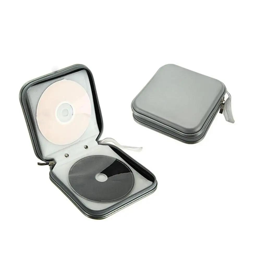 80pcs Disc Portable Disc CD VCD DVD Carry Bag Holder Double-side CD DVD Storage Sleeve Case Album Wallet Organizer