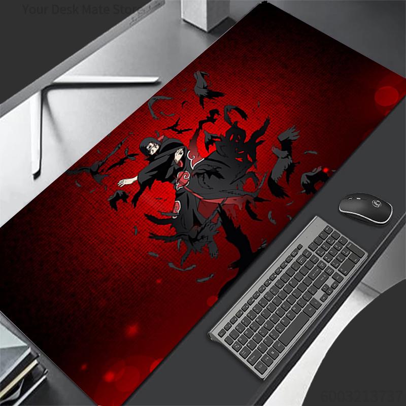 Mouse Pads rug Anime Naruto Mouse Pad Anime Cute  Gabinete Gamer Computer Desk Mat Keyboard Gaming Accessories Mousepad