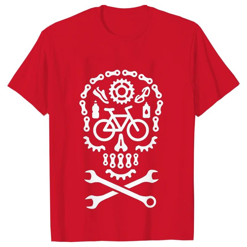 Mountain Bike Funny Unisex Graphic Fashion Men's Clothing Short Sleeve T Shirts O-Neck Harajuku Bicycle Cycling Men T-shirt