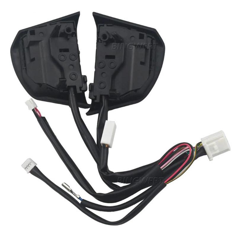 Black Steering Wheel Cruise Control Switch Volume Mute Button For Suzuki Vitara 2016 2017 2018