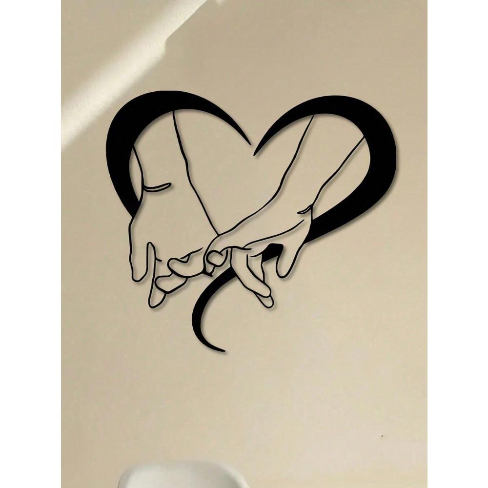 Metal Wall Art Home Decor Modern Plaque Sign