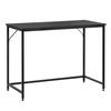 Modern Computer Desk 100 × 50 × 76 Cm – Industrial Loft Style Table, Black