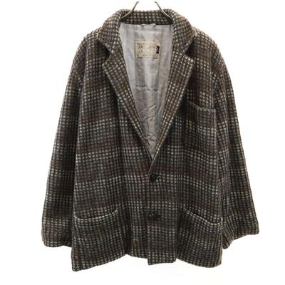 Hilda Ltd 80er Jahre Hergestellt in Island, Vintage, Japanischer Standardstrick Blazer Herren Gebraucht