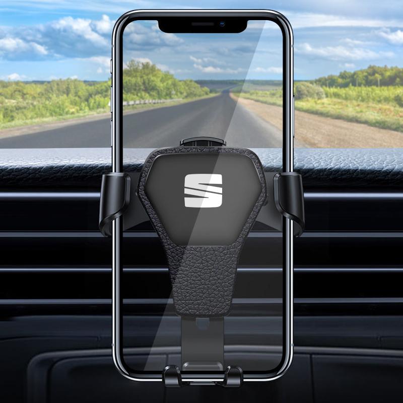 Handyhalterung Lüftungsgitterhalterung GPS-Navigation Handy Autostyling Für Seat Leon st FR CUPRA Leon MK3 MK2 mk1 Schrägheck 5f Ibiza 3 6J 6L FR Ateca Arona