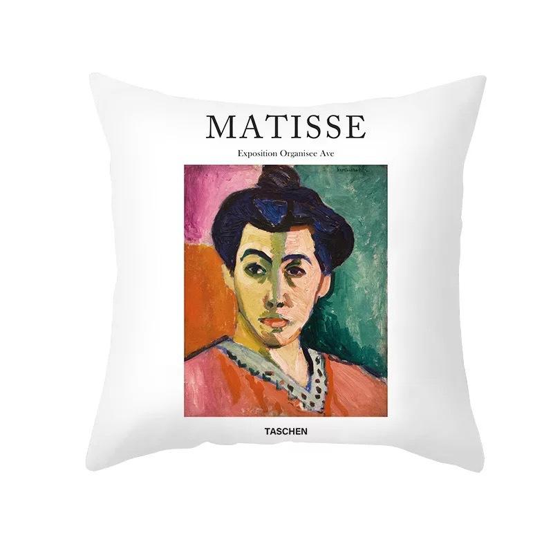 Matisse Ölgemälde Serie Kissenbezug Zuhause Sofa Kissenbezug