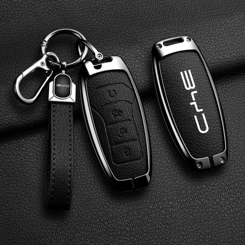 BYD Car Key Case for Dolphin, Song PLUS, Qin Dmi, Han EV, Yuan Pro, Tang, Seal, Destroyer 05