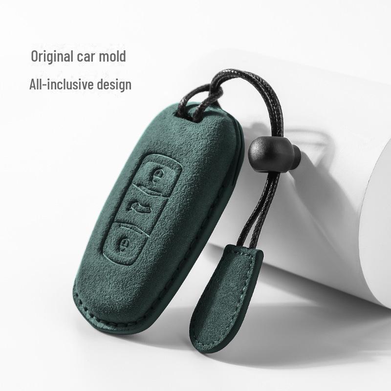 Geely Autosoftcase voor Emgrand GS, Boyue, X3, X6, King Kong, X1, Borui - Leren Gesp Case voor Vision S1