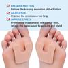 48Pcs/Box Forefoot Pads U Shaped Adhesive Anti-abrasion Shock Absorption Anti-slip Pain Relief Felt Men Women Foot Cushions Toe Protections