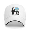 Saint Lucia Flag Baseball Caps Casual  Sandwich Cap Unisex Style Breathable Headwear Workouts