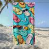 Sommer Strand Vibes Strandtuch, Weich Schnelltrocknend, Perfekt Für Tragbare Outdoor-Reisen, Schwimmen, Camping Und Den Sommerstrand