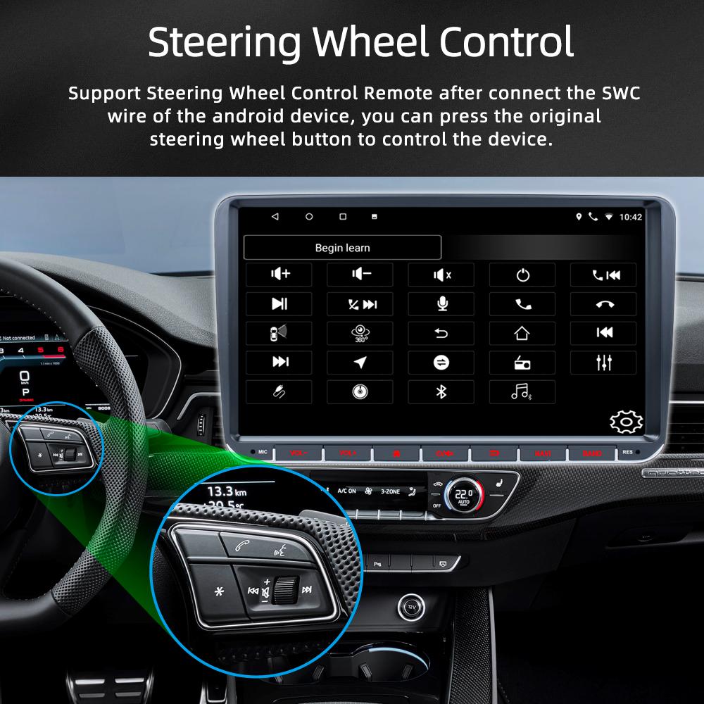 2Din 4-core Android WiFi Carplay GPS Car Multimedia Player for Volkswagen/Golf/Polo/Tiguan/Passat/b7/b6/SEAT/Leon/Skoda/Octavia