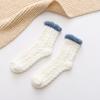 Damen Flauschige Socken Winter Weiche Warme Hausschuhe Gemütliche Fleecegefütterte Hausbodensocken Verdickte Thermische Schlafsocken