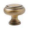 Retro Nordic Brass Cabinet Pull Solid Brass Single Hole Drawer Knob Gold Round Durable Wardrobe Pulls Drawer Cabinet