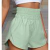 Spring and Summer Women's High-waisted Elastic Loose Sports Casual Shorts