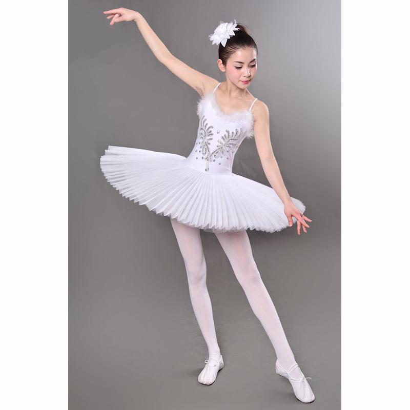 Falda de Ballet Adulto Tirantes Faldas de Gasa para Danza Tutú Disfraz de Pequeño Cisne