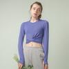 DURAN Soft Twist Crop T-Shirt Dtf2W-4104 3Colors