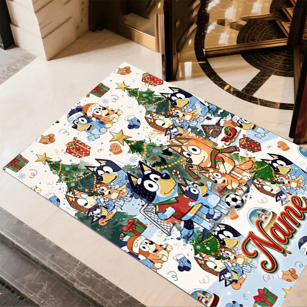 Halloween Sports Party Customize Your Name Floor Mat Design for Entryway Outdoor Bedrooms Dining Room Antislip Carpet Office home decor