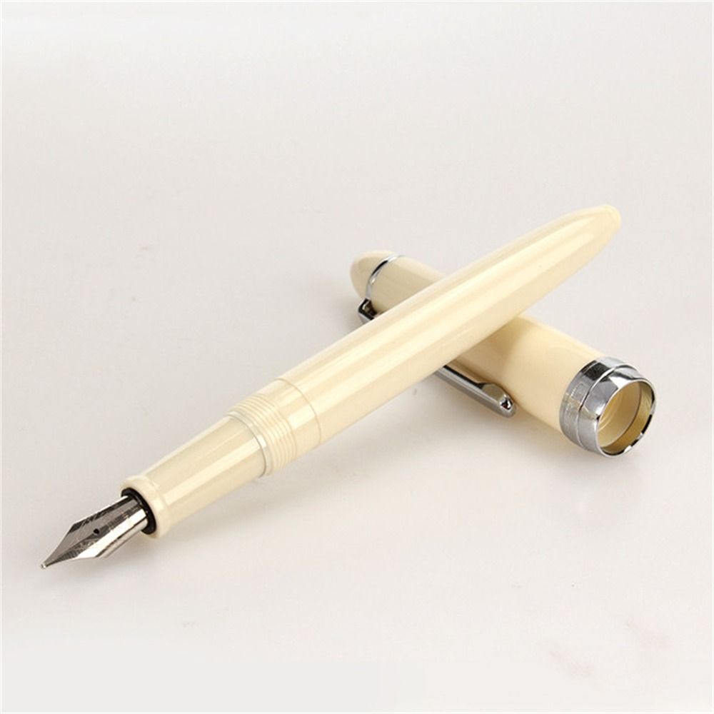 Stationery School Silver Clip Student Fountain Pen 992 Fountain Pen Writing Ink Pens Ink Pens