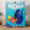 1 Stück, Disney Pixar Findet Nemo Dorie & Nemo Weiche Decke Perfekt für Wohnkultur, Sofabezug, Reisen